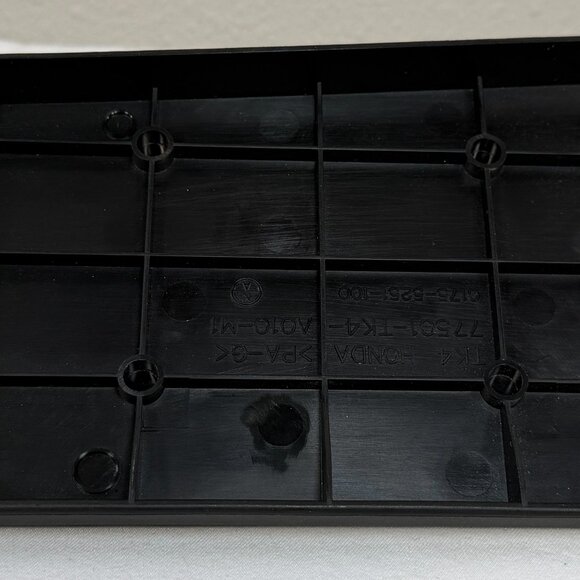 Acura TL / TSX Glove Box Lower Shelf Panel – OEM Black Part# 77501-TK4-A010-M1 - Picture 7 of 7